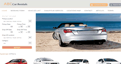 Desktop Screenshot of abc-rentals.net